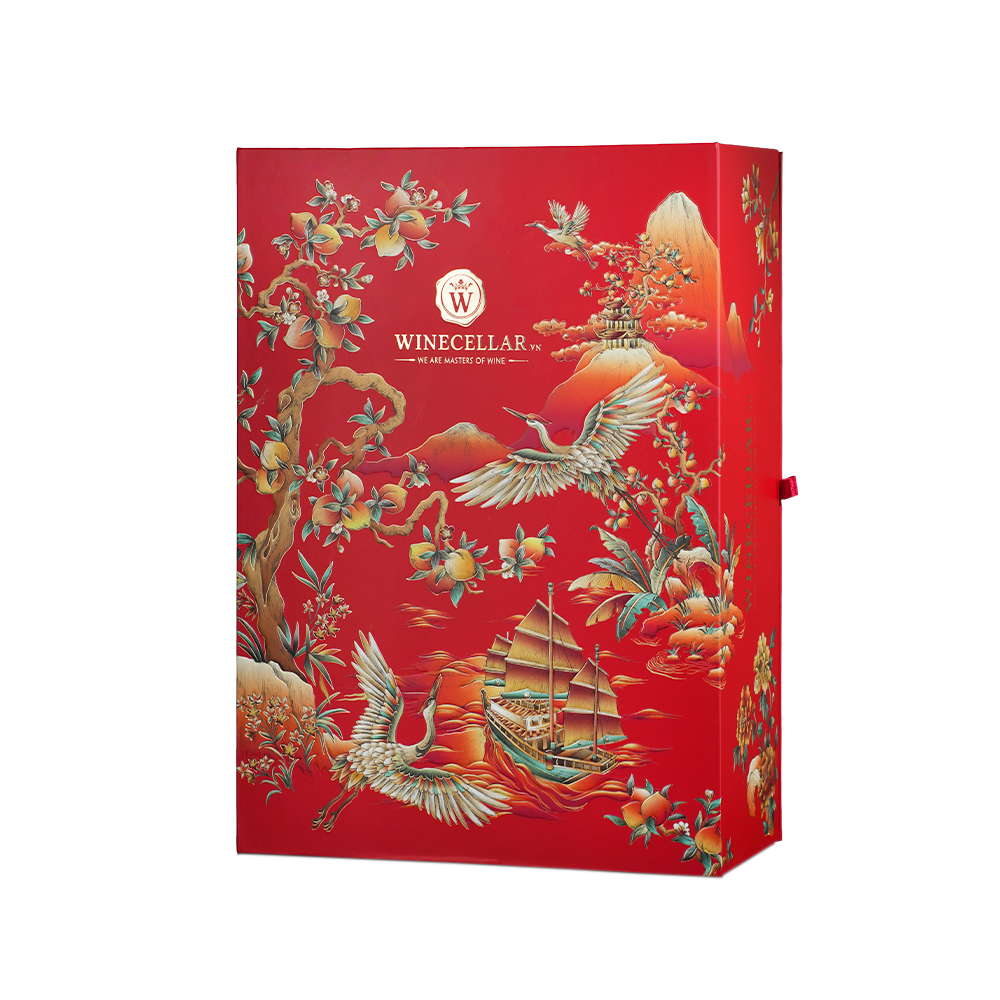 hop-qua-tang-2-chai-ruou-vang-thuan-buom-xuoi-gio-mau-do